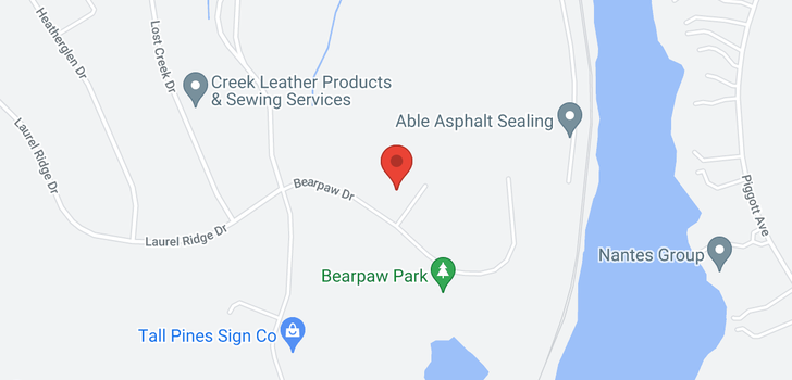 map of Lot # 503 61 Bearpaw Drive